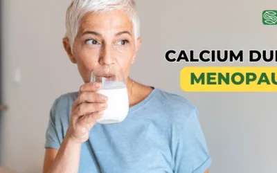 Why do women need extra calcium during menopause?